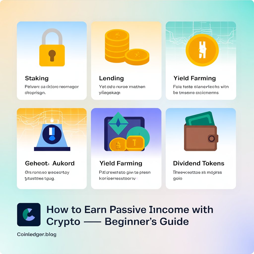 How To Earn Passive Income With Crypto