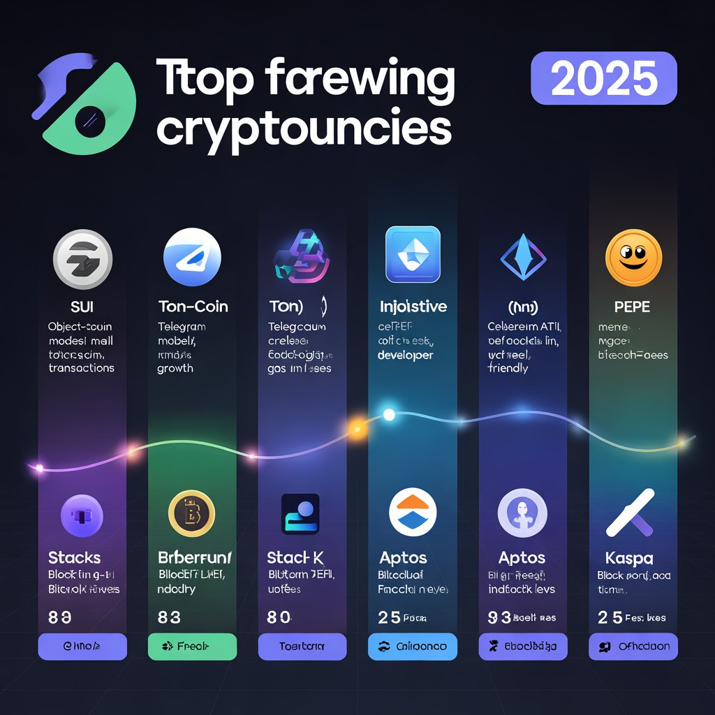 Top 10 Fastest-Growing Cryptocurrencies