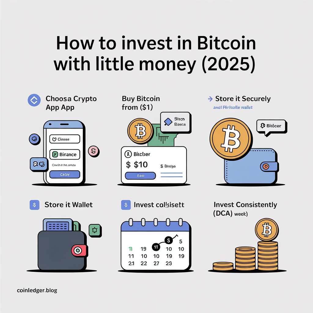 How To invest In Bitcoin With Little Money 2025